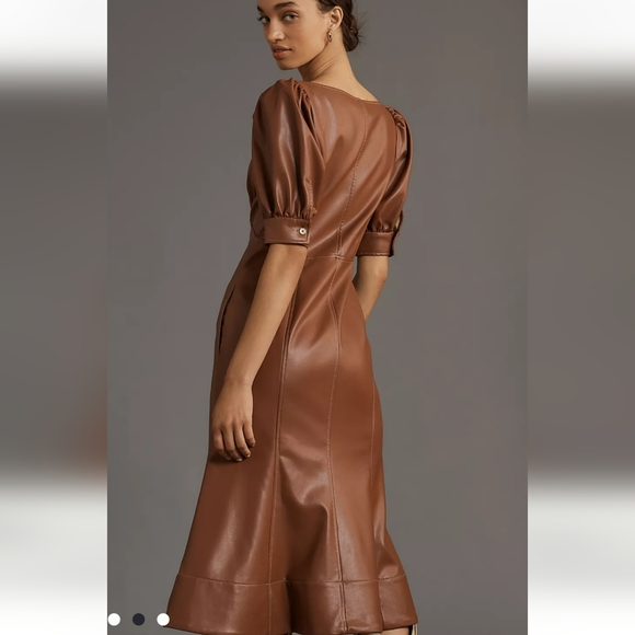 NWOT ANTHROPOLOGIE MIDI DRESS - Picture 2 of 4